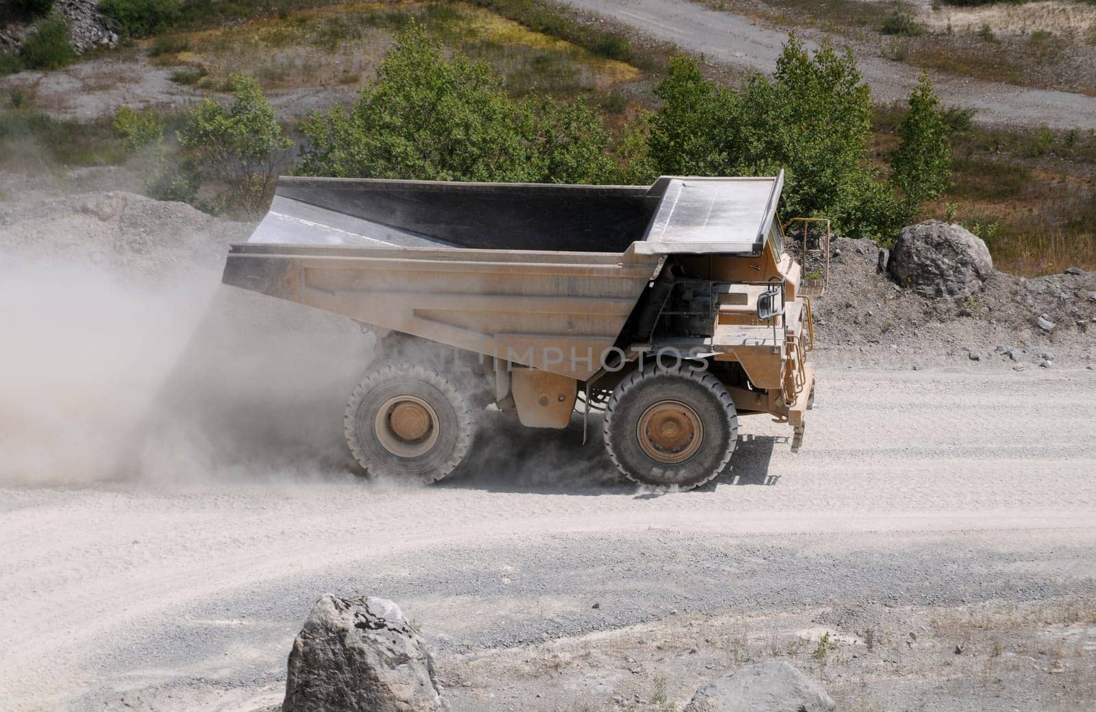 In the quarry