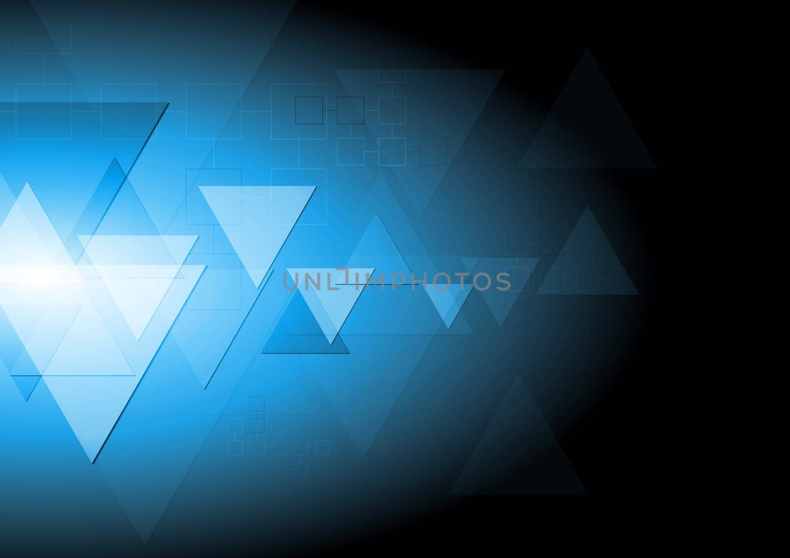 Dark blue tech background. Vector design eps 10