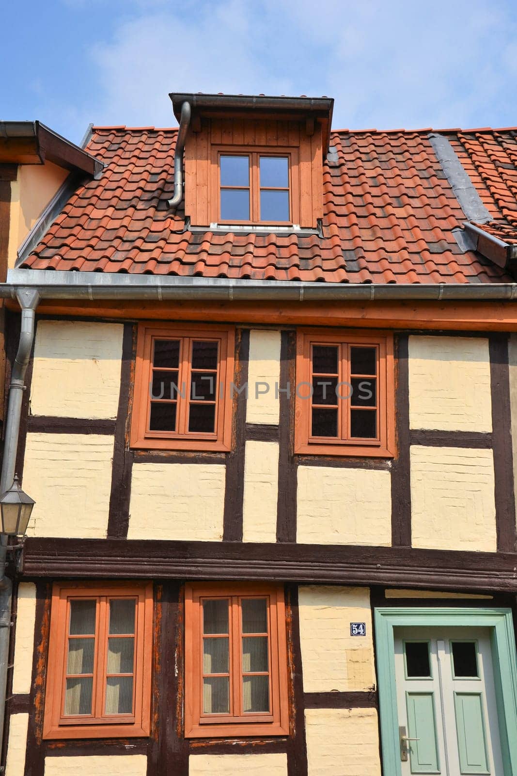 Half-timbered house on the Münzenberg in Quedlinburg