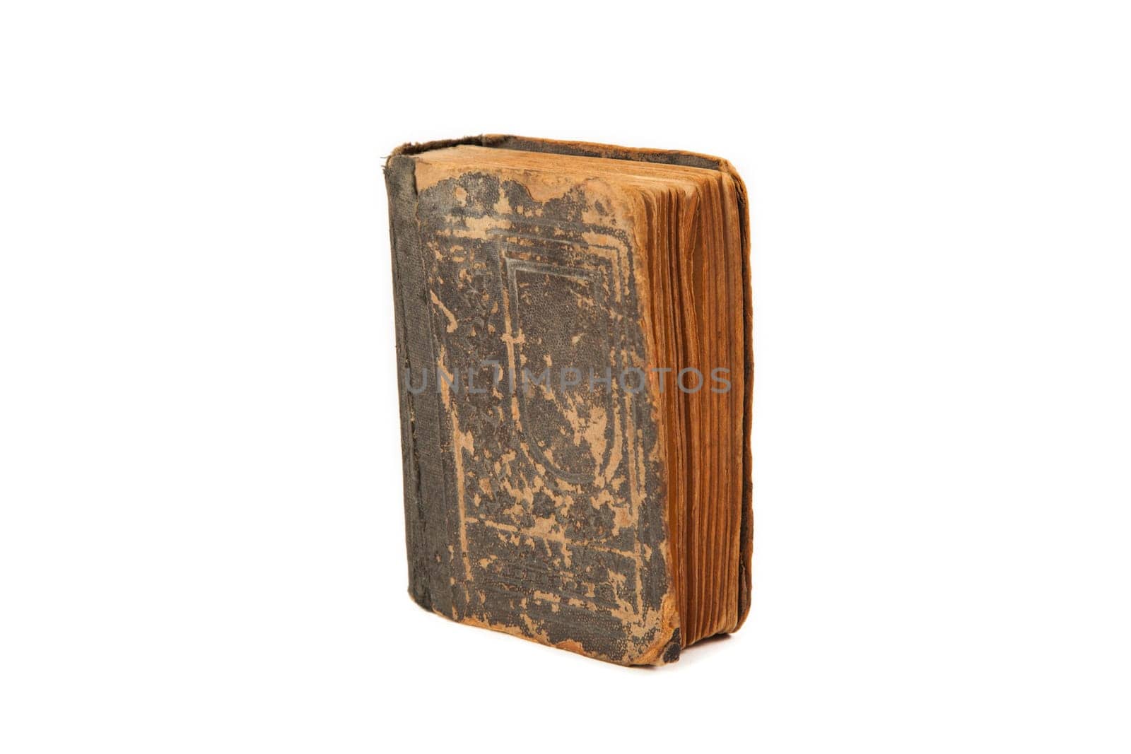 Old book on white background