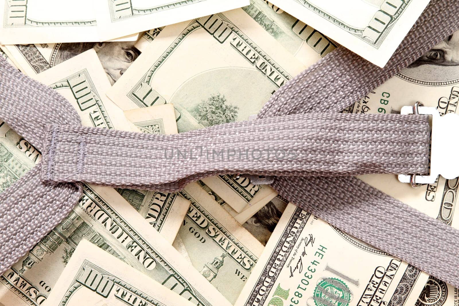 A Suitcase with lots of dollars.