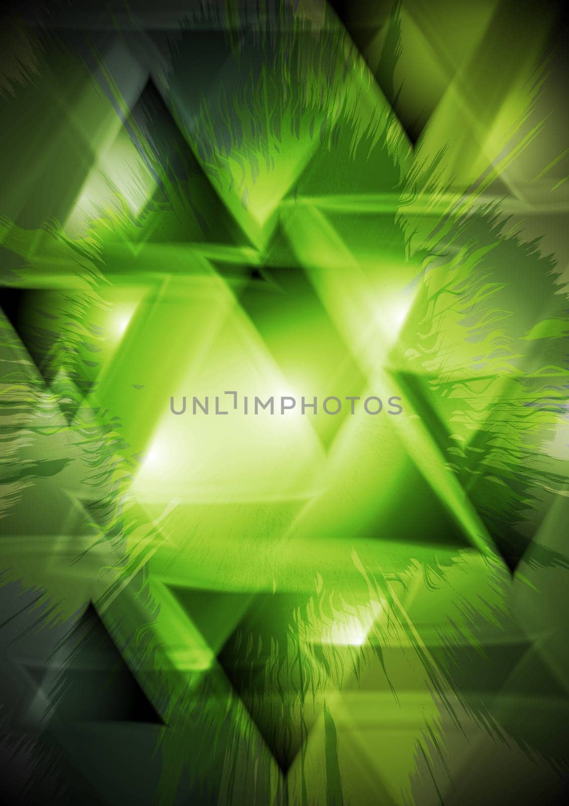 Green grunge hi-tech design. Vector background eps 10
