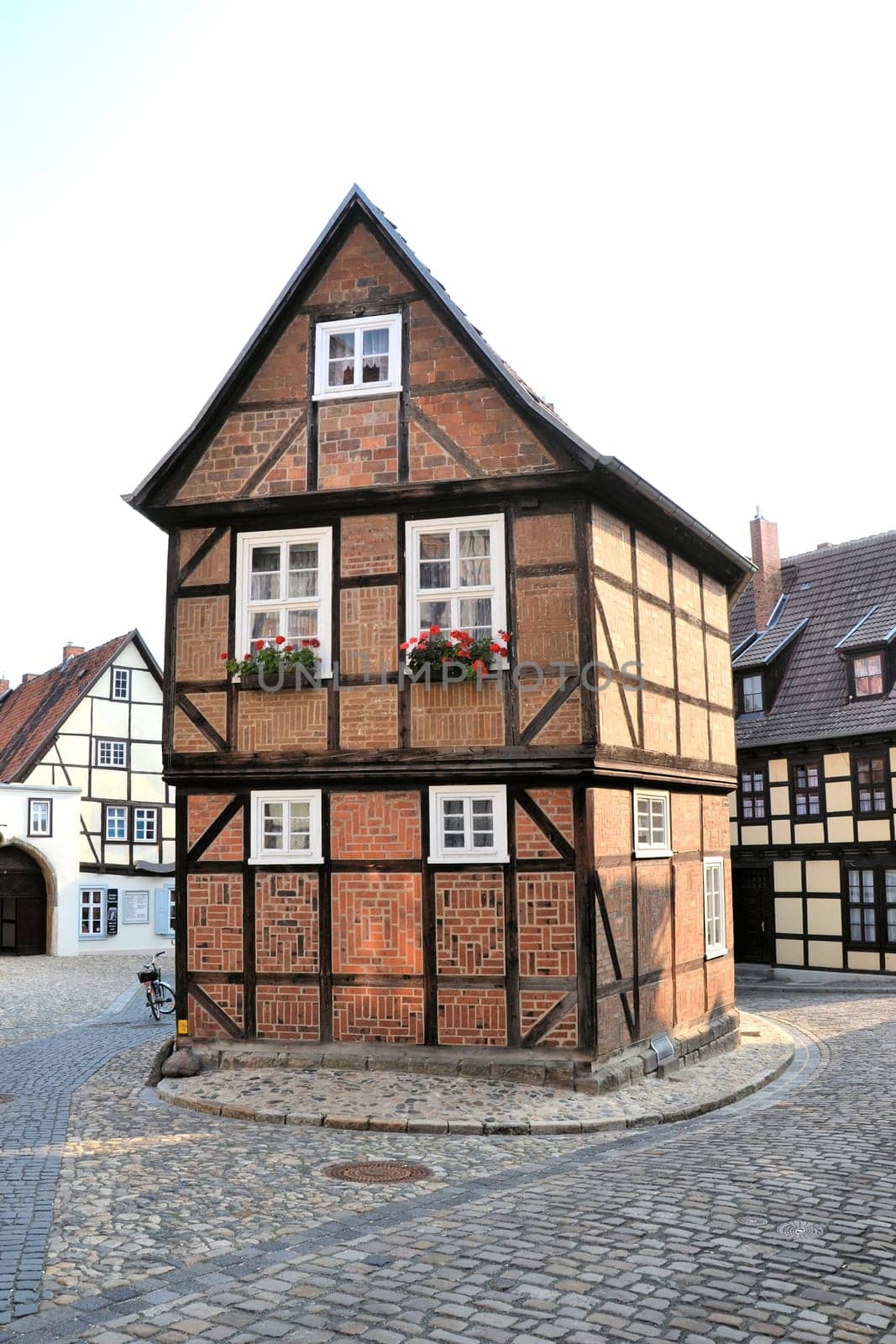 Half-timbered house in Quedlinburg