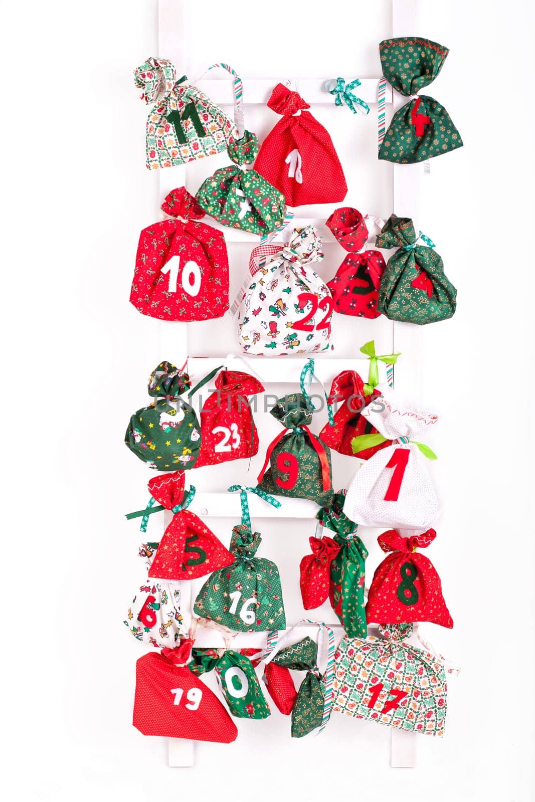filled Christmas bags