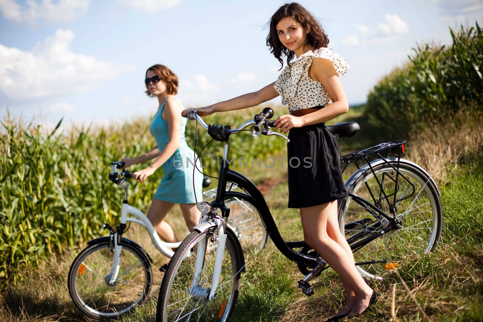 Girls on a picnic