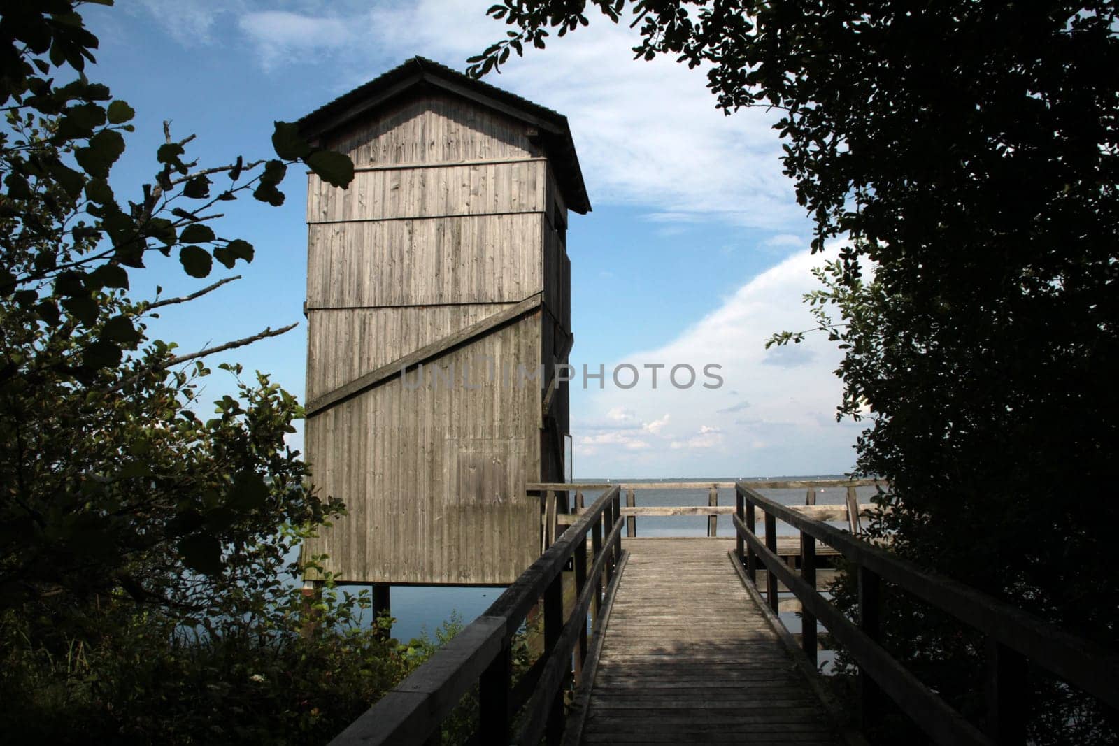Observation tower at Steinhuder Meer