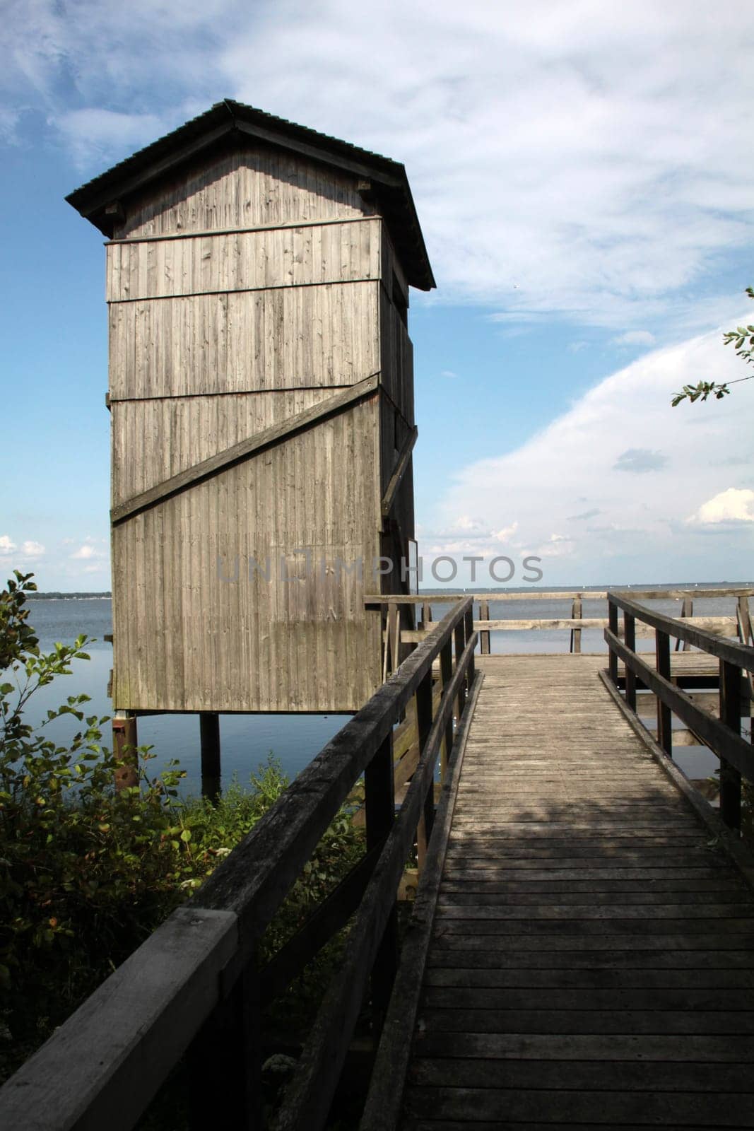 Observation tower at Steinhuder Meer