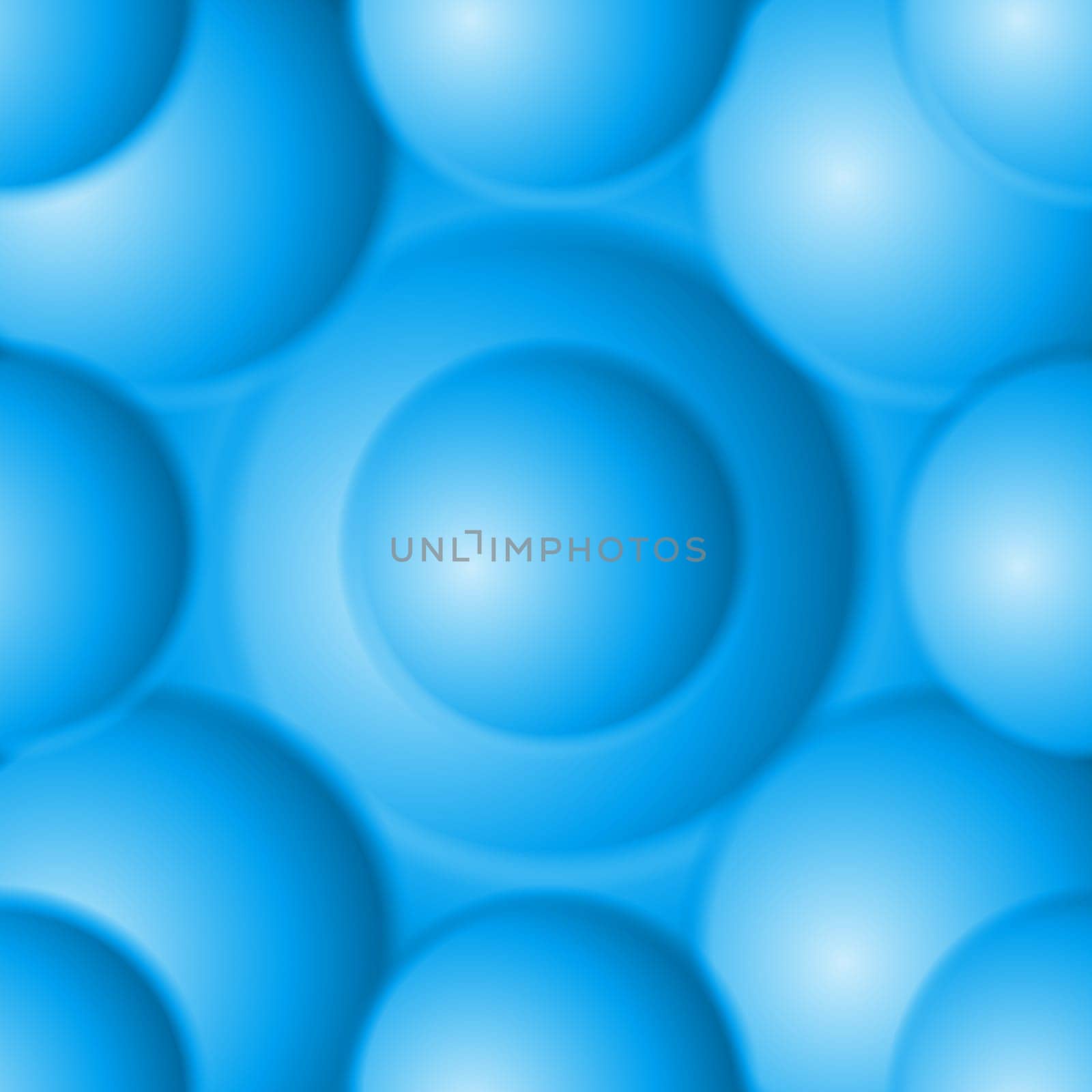 Abstract blue design with circles. Eps 10 vector background