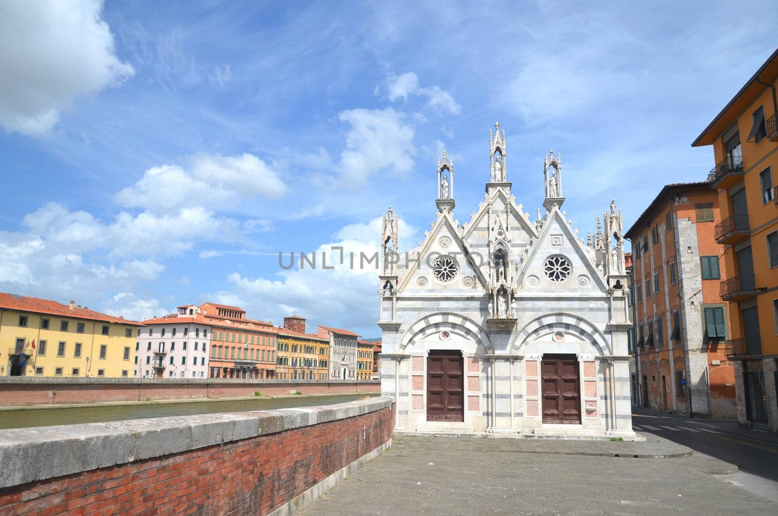 Church of Santa Maria della Spina in Pisa, Tuscany in Italy