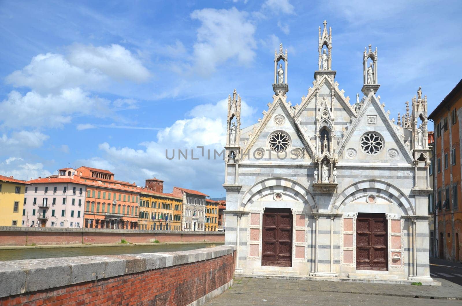 Church of Santa Maria della Spina in Pisa, Tuscany in Italy