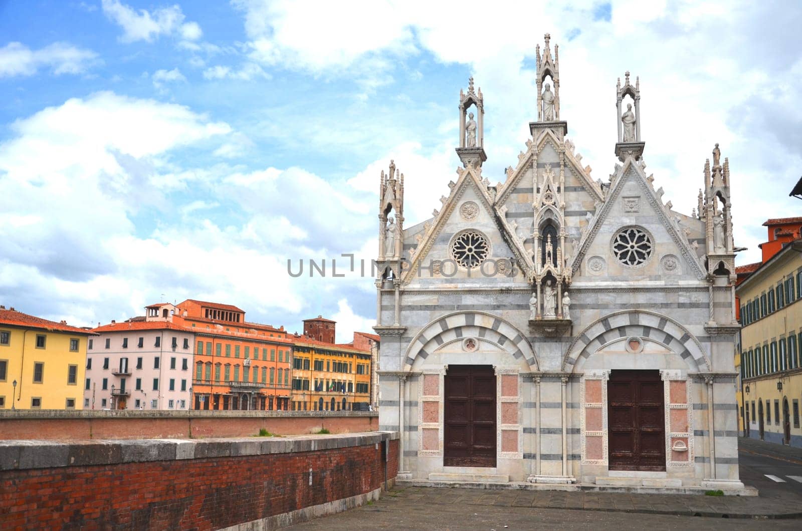 Church of Santa Maria della Spina in Pisa, Tuscany in Italy