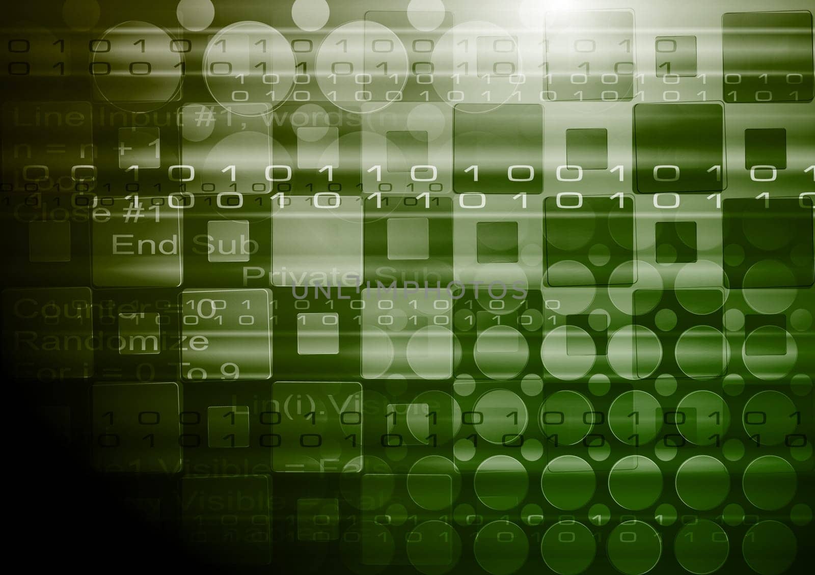 Dark green technology backdrop. Vector design eps 10