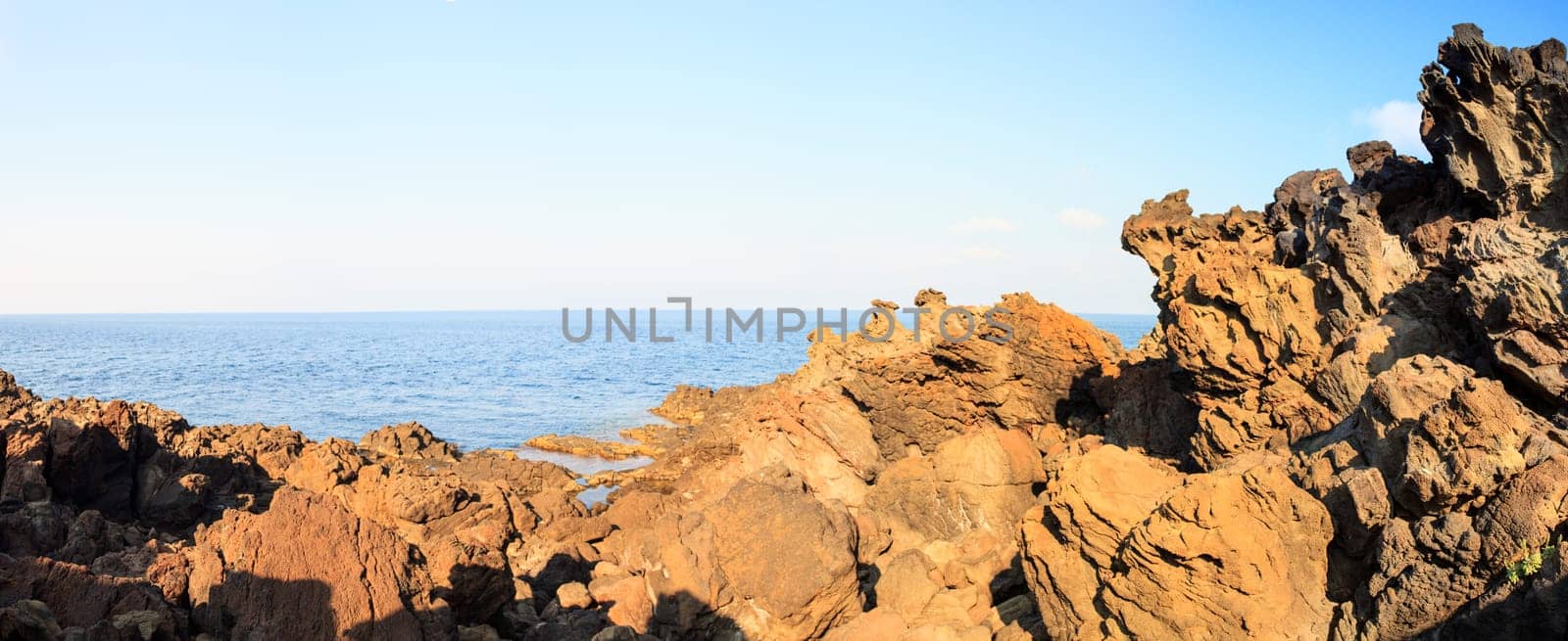 View of Punta Fram in Pantelleria, Sicily