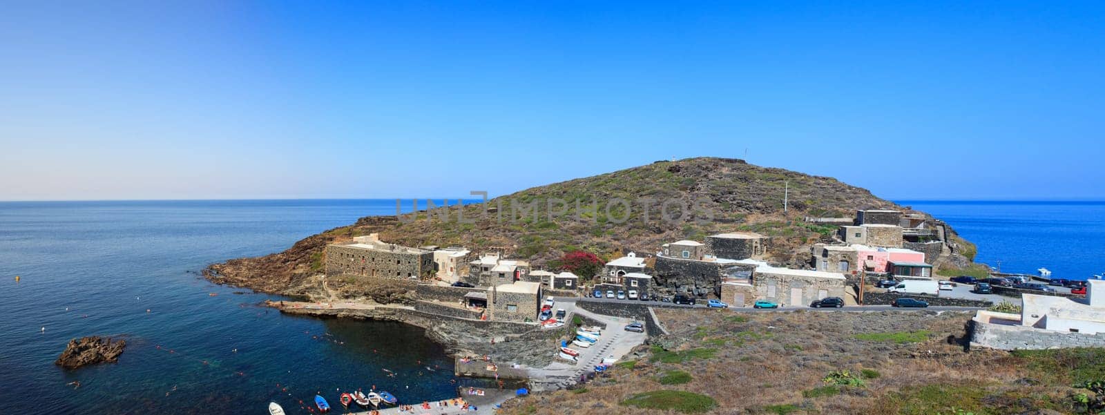 View of Cala Tramontana in Pantelleria, Sicily