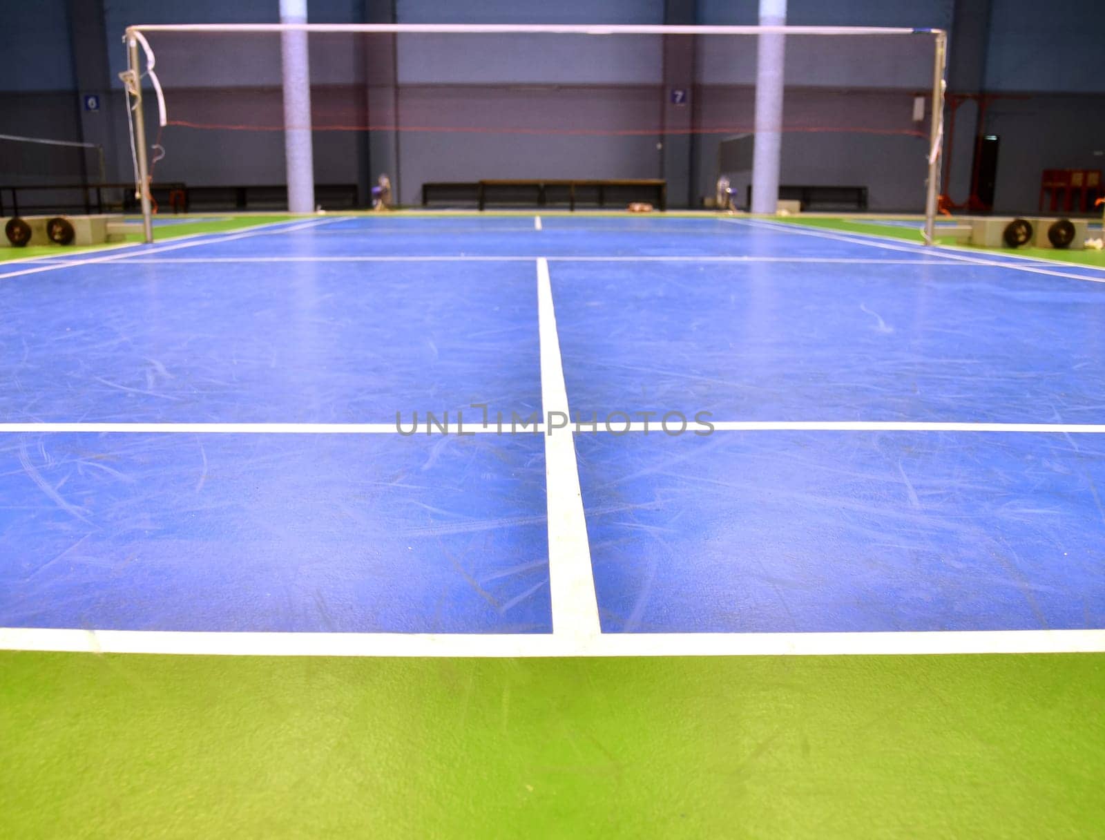 indoor badminton court