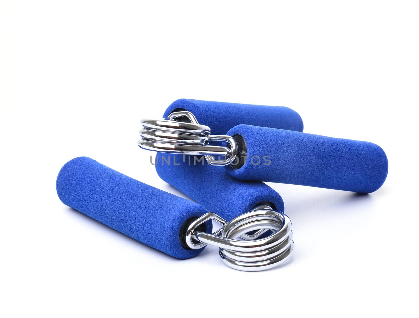 hand grip foam handle on white background