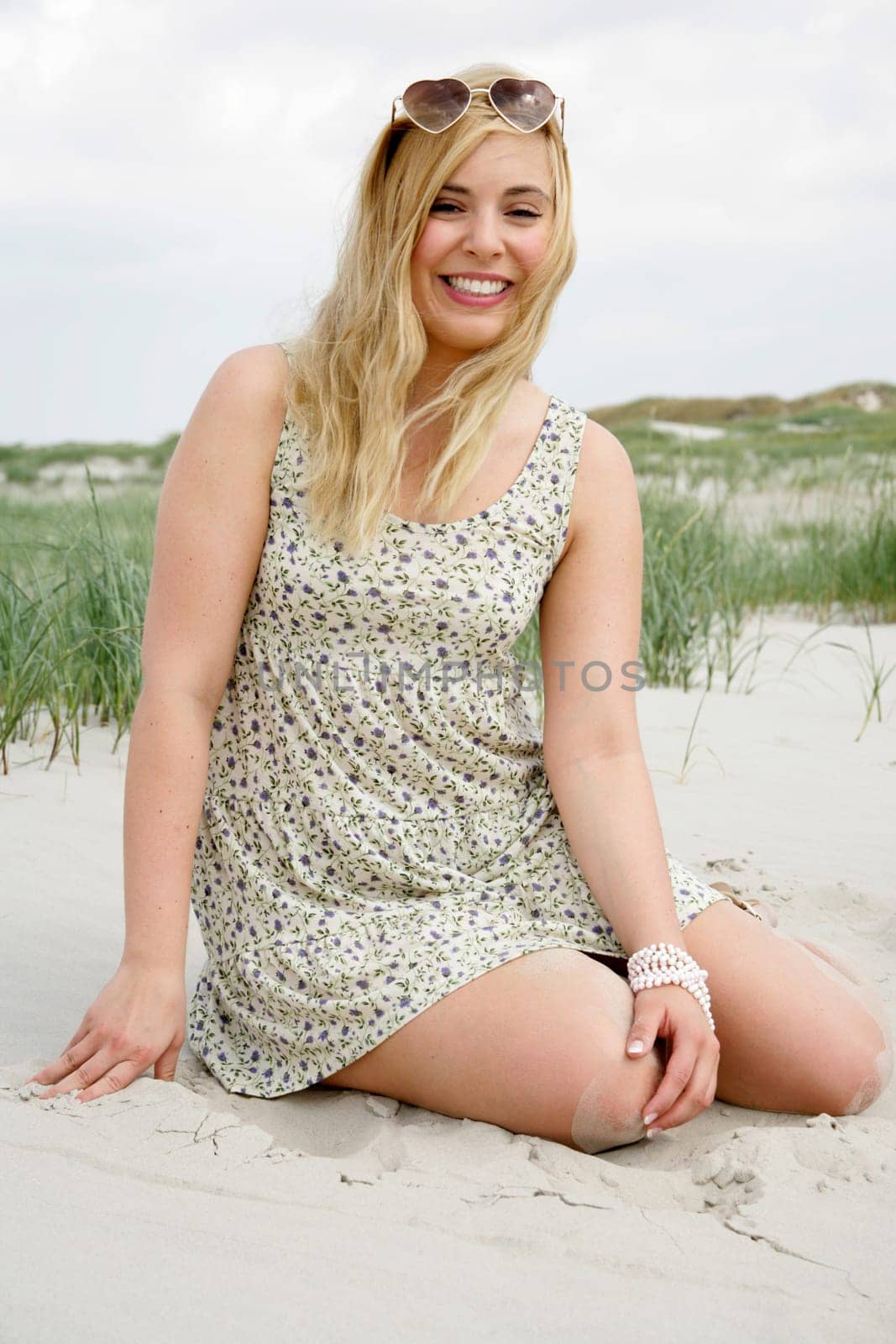 Young blonde woman