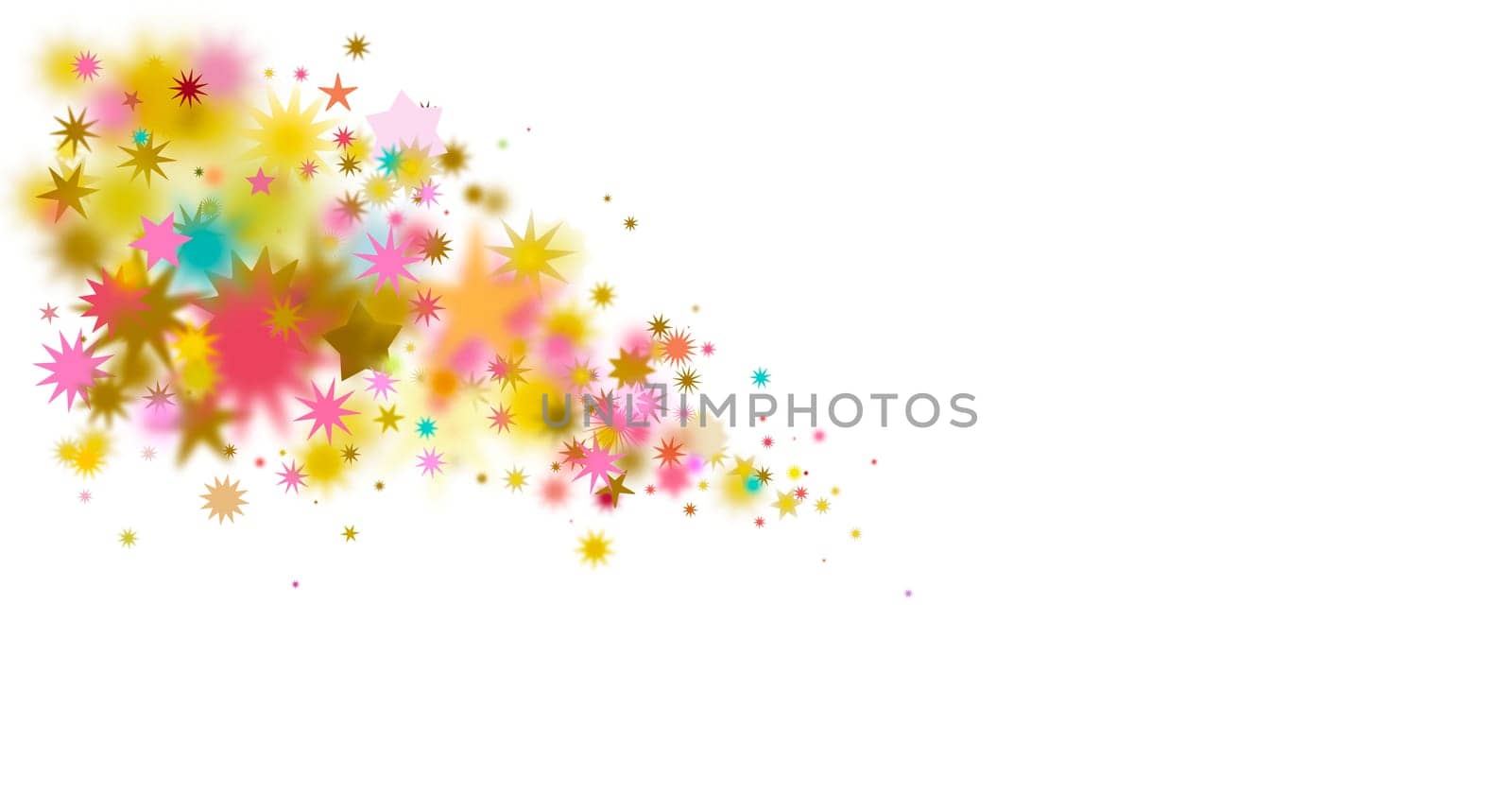 Christmas Stars Texture White