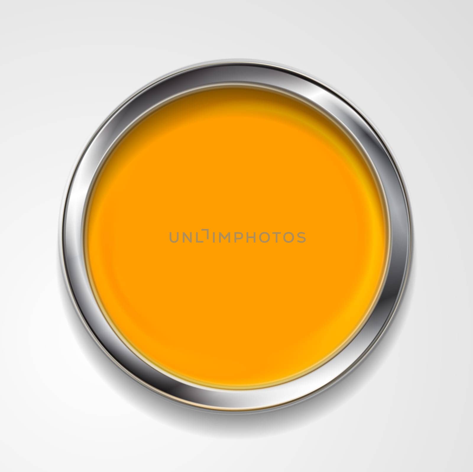 Abstract round shape with silver frame. Vector background eps 10
