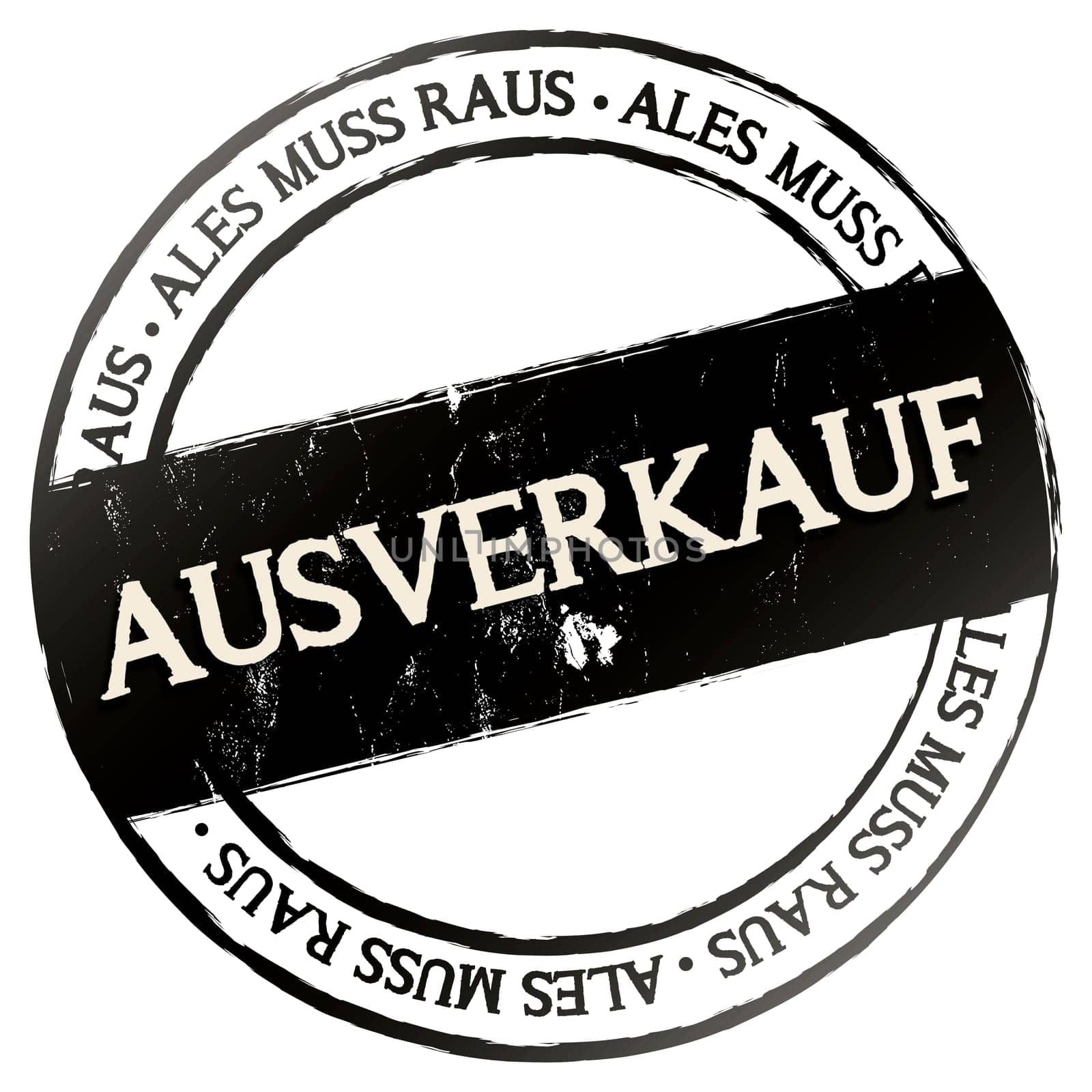 Illustration of a stamp for use in presentations,web,etc.