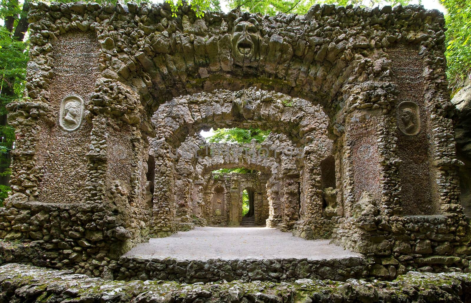 Natural stage in Sanspareil