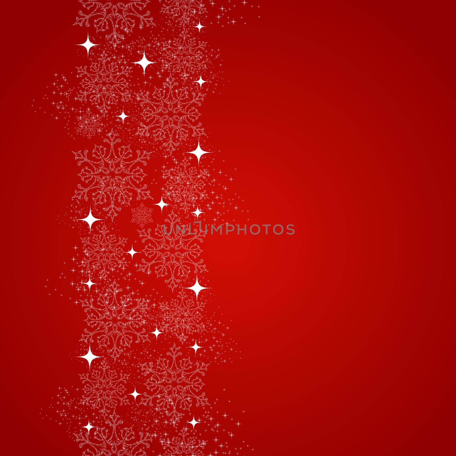 Merry Christmas decorations elements seamless pattern border. Vector file organized in layers for easy editing..