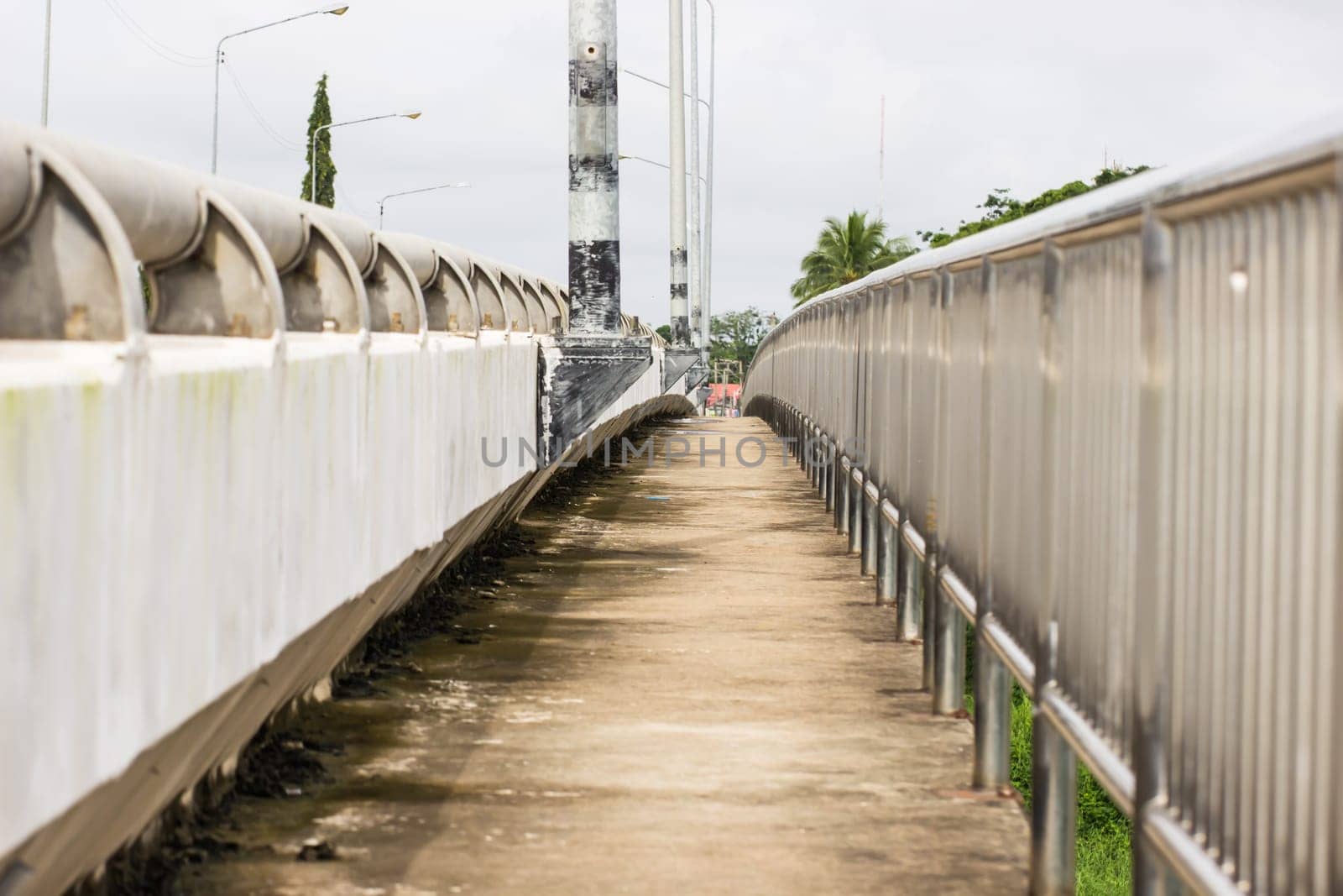 Bridge across the river in Thailand.