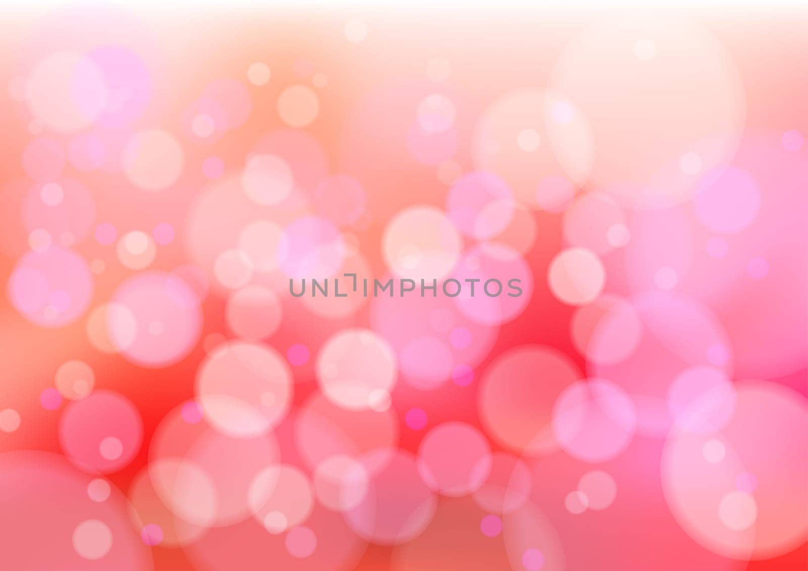 Defocused creative abstract red lights. Vector background