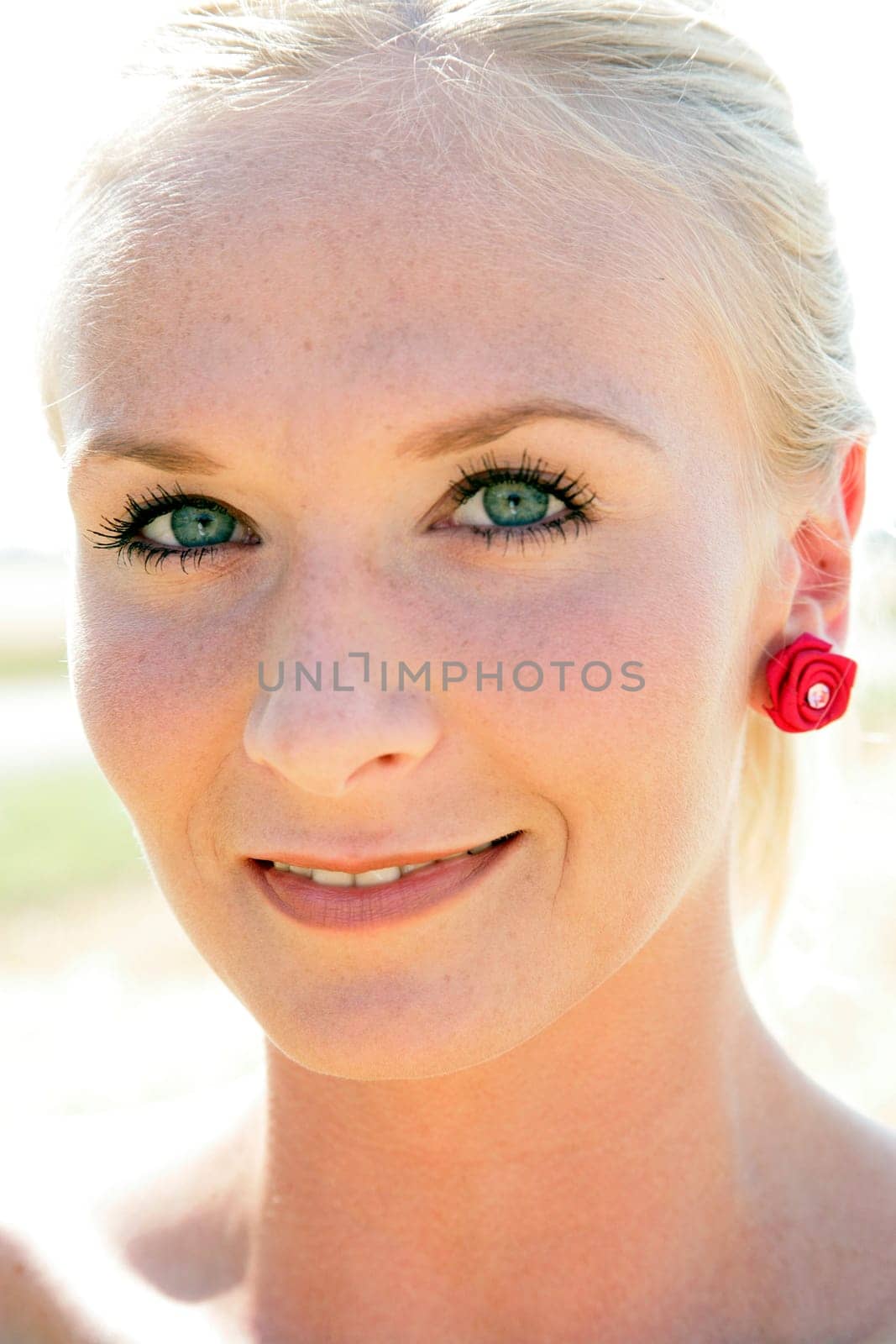 Portrait of a young pretty woman