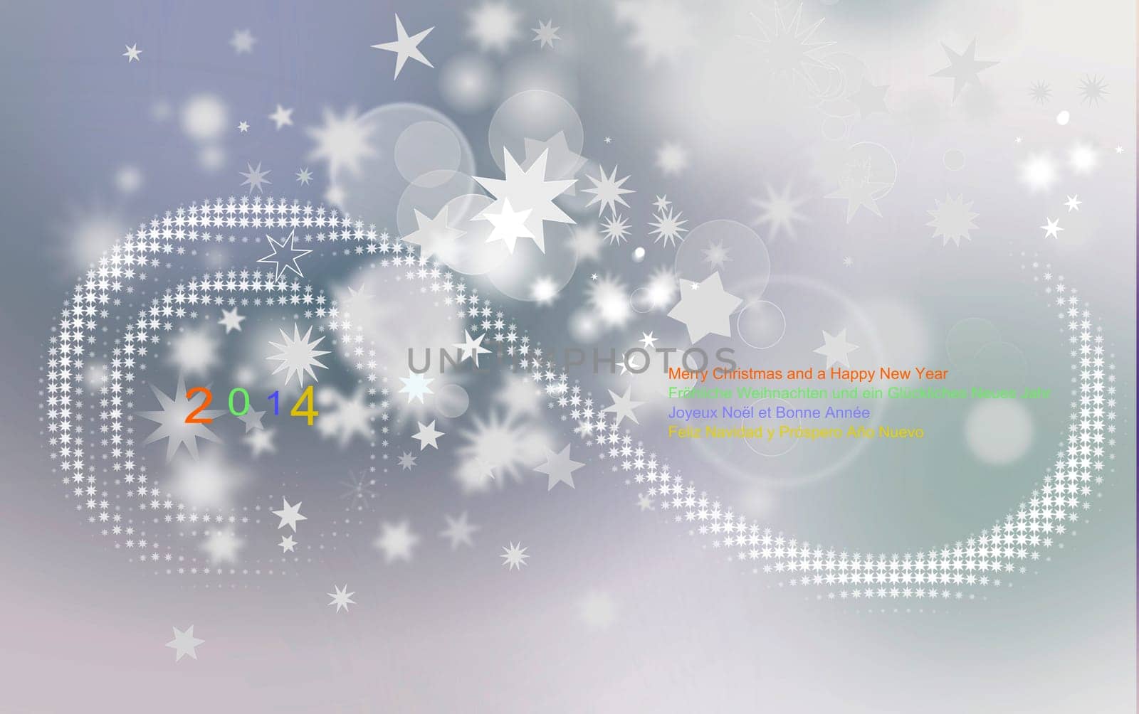 Christmas card for a magical Christmas (and a Happy New Year)