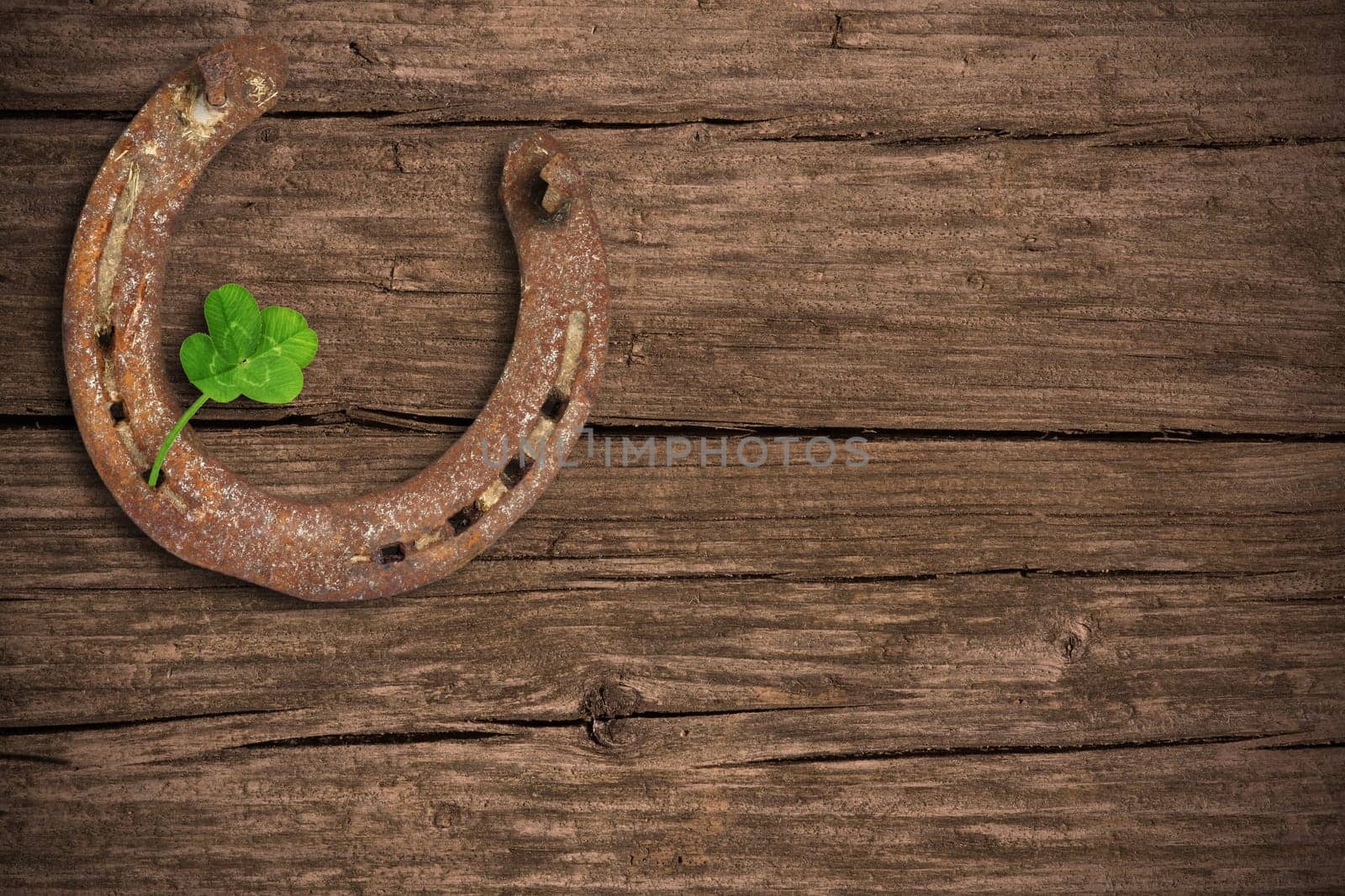 Background with lucky charms