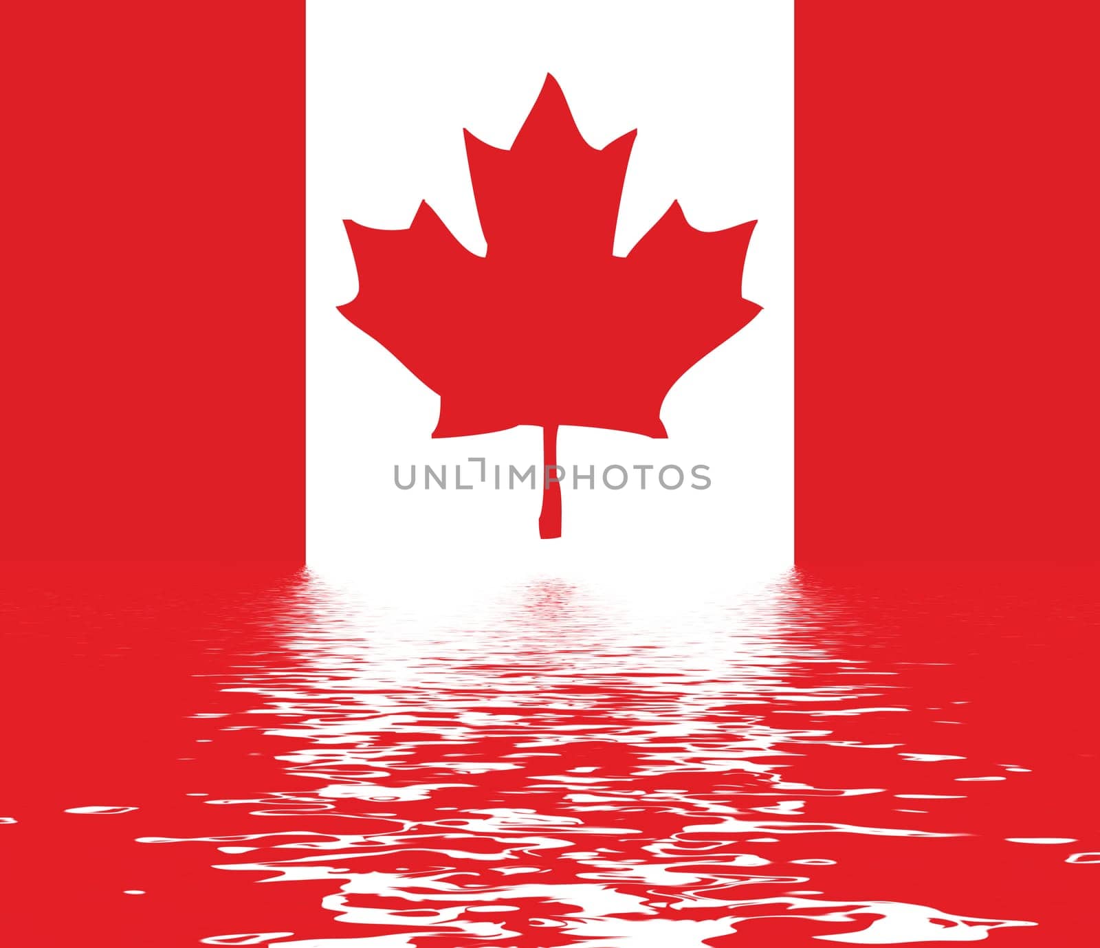 canada flag illustration