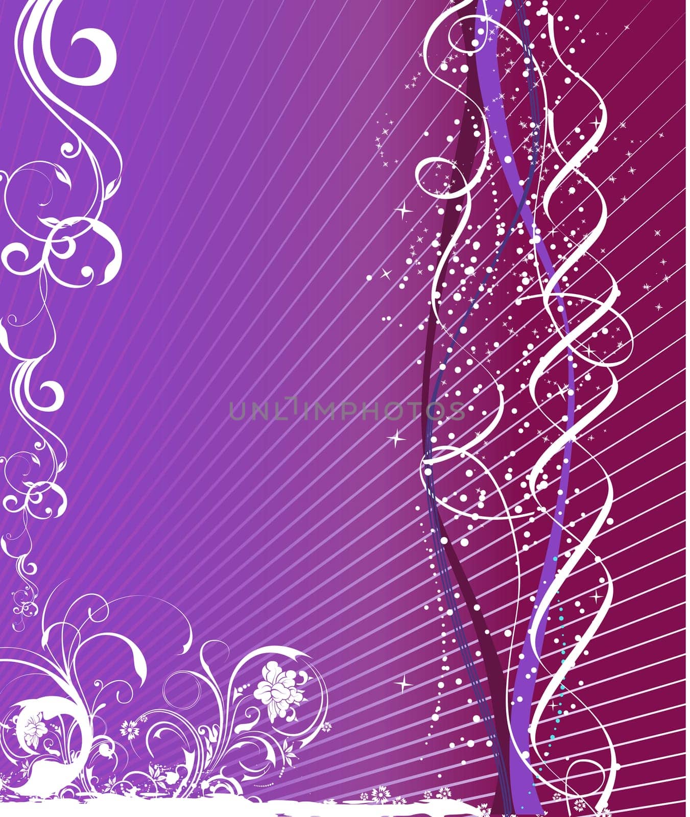 floral background illustration