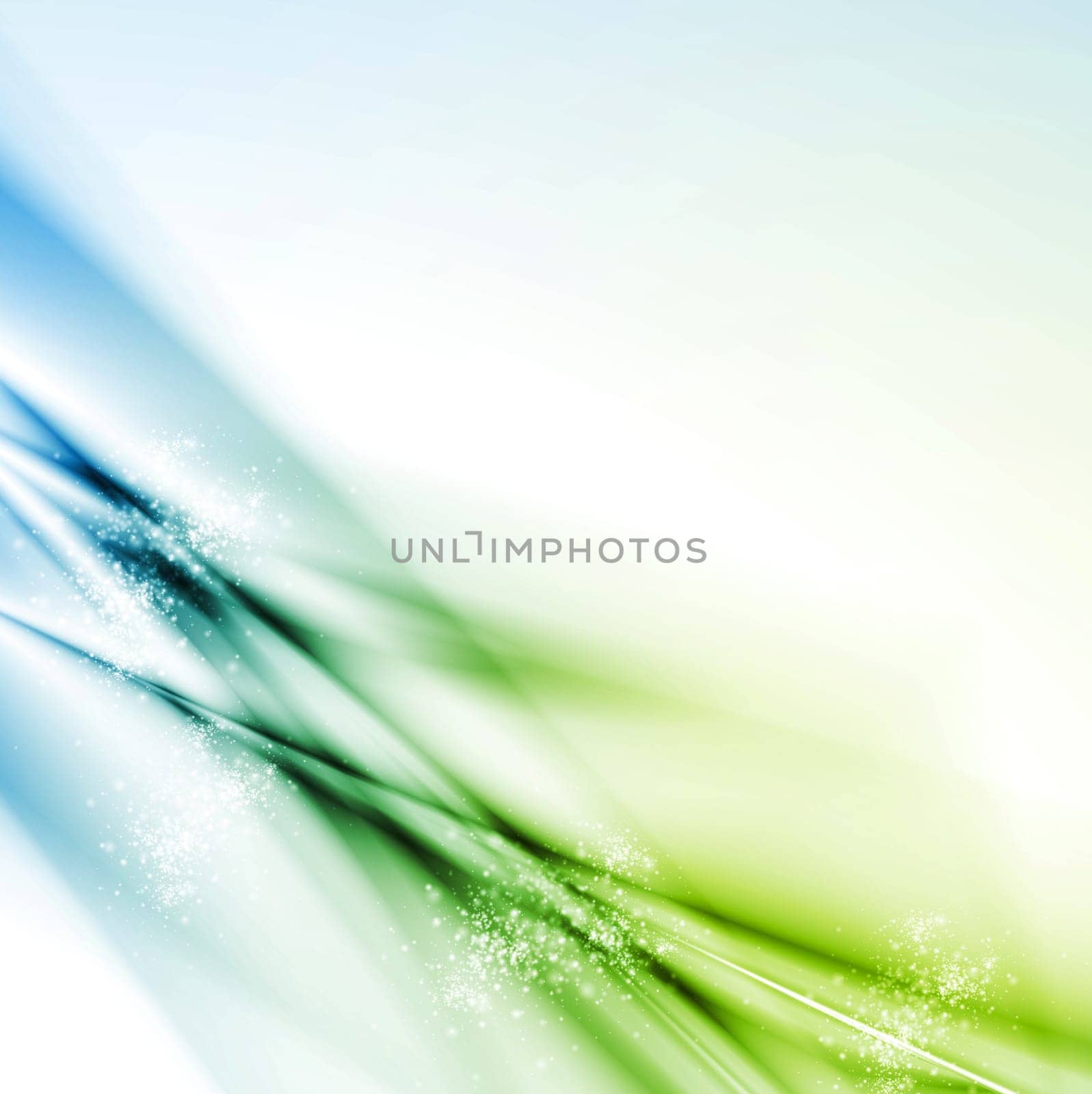 Abstract blue and green background. Vector design eps 10