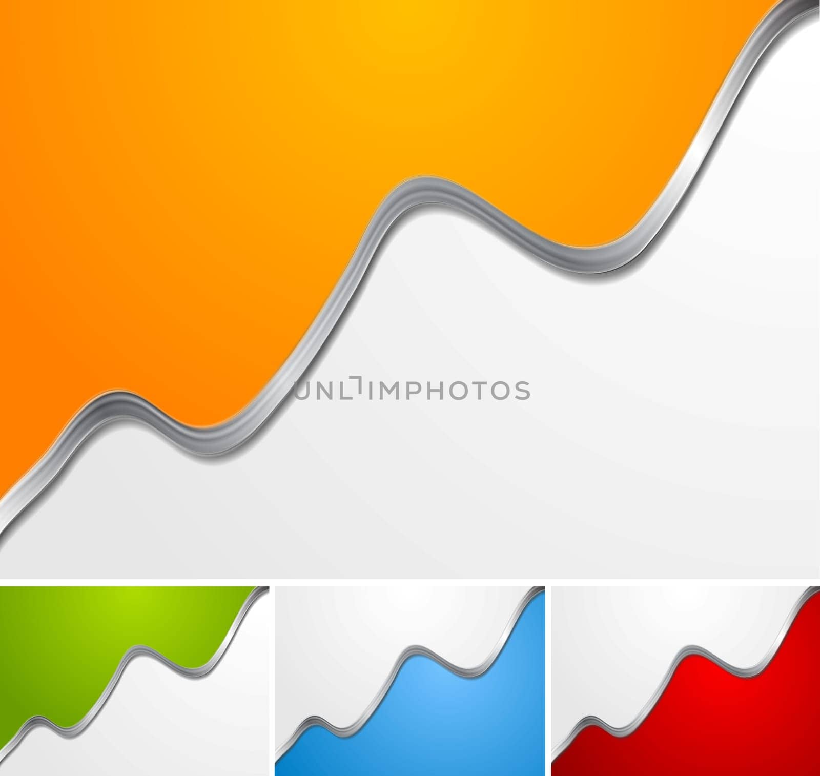 Abstract colourful wavy backgrounds. Vector design eps 10