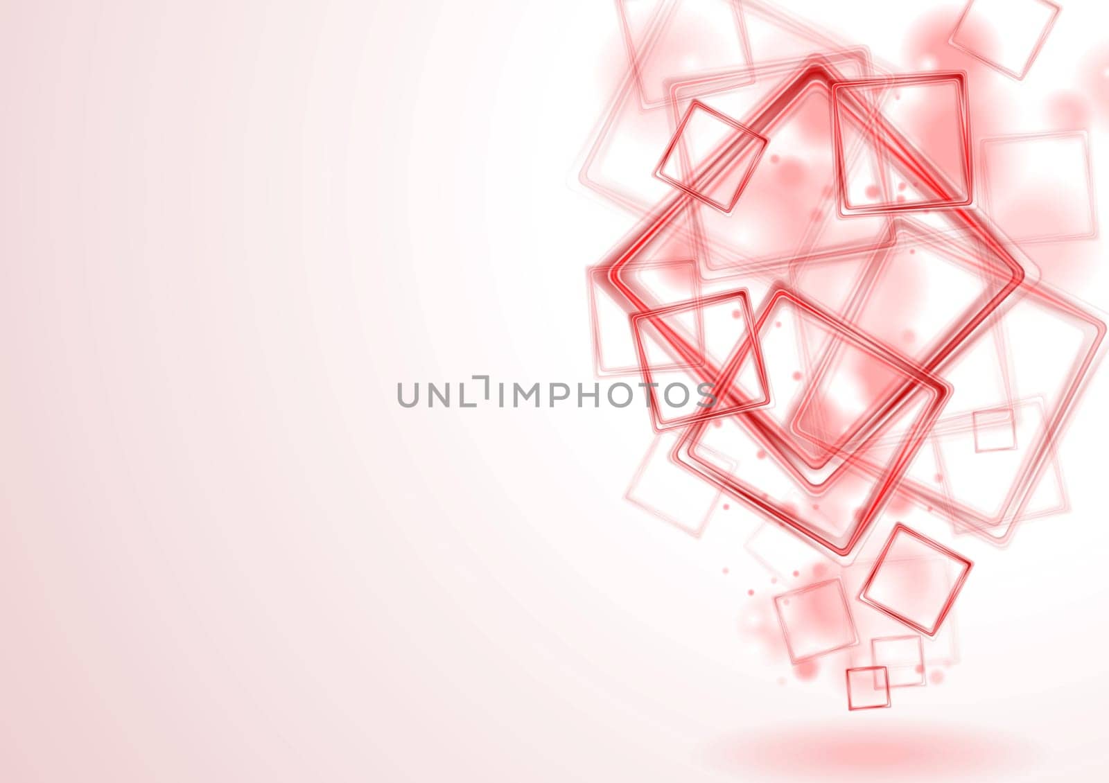Abstract red squares design. Vector background eps 10