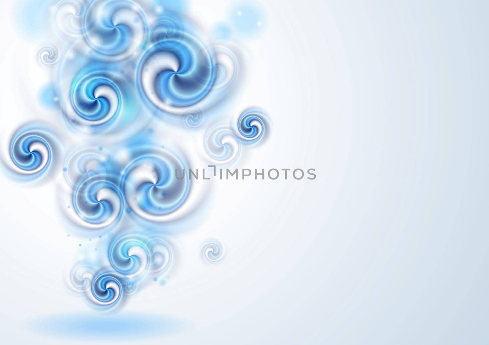 Abstract blue elegant card design. Vector background eps 10