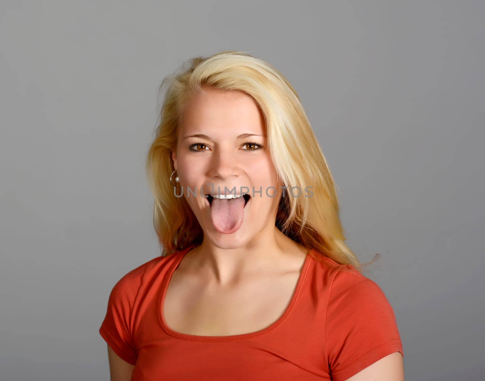 Stick out your tongue