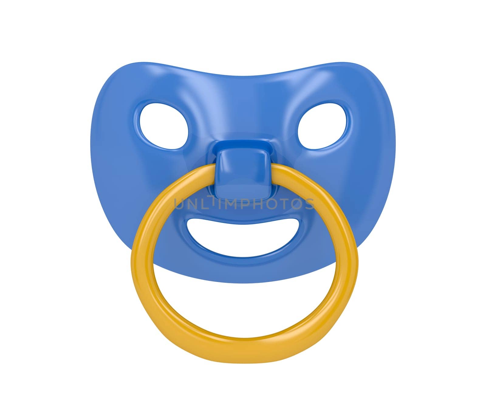 Pacifier isolated on a white background