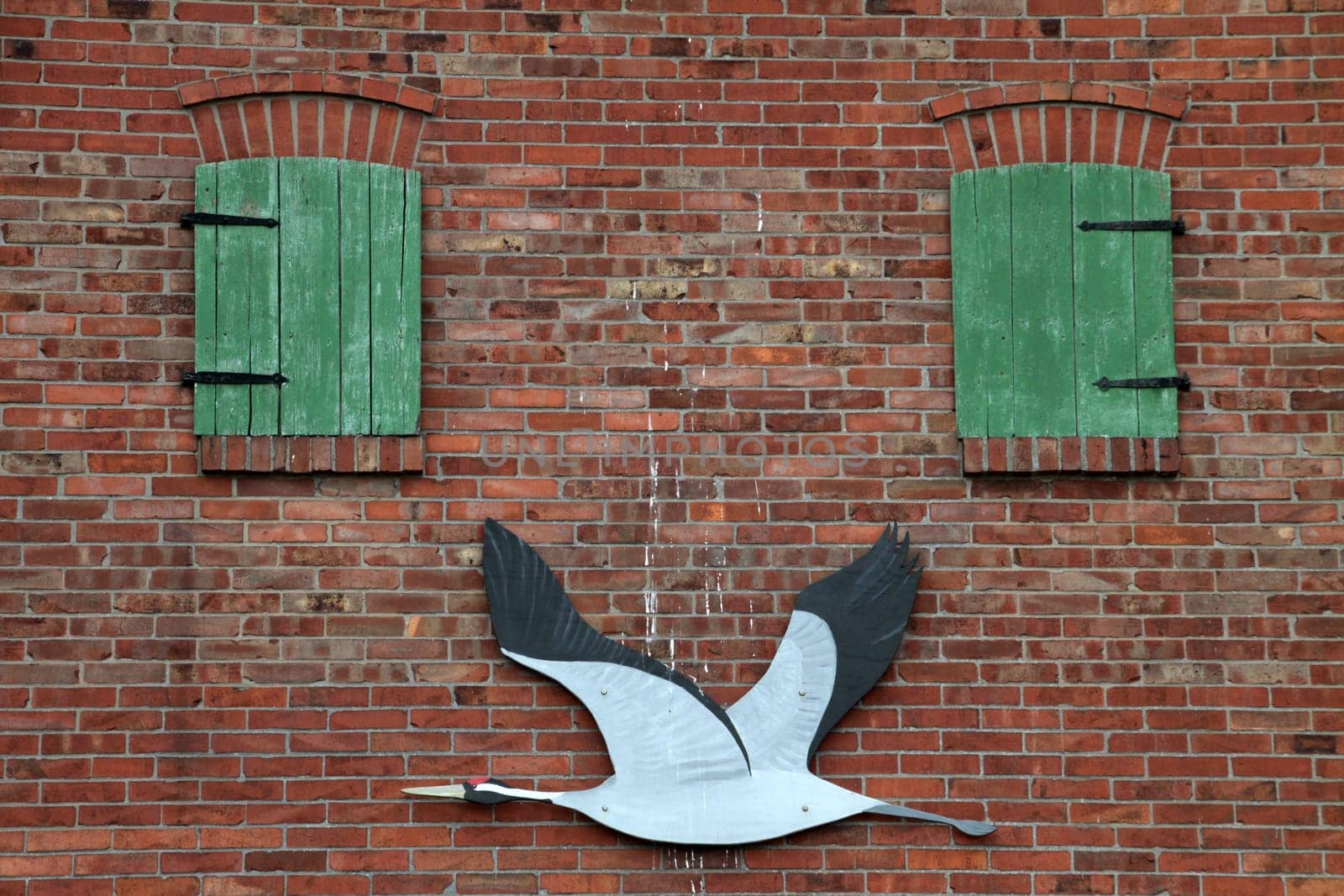 Facade decoration of the Ecological Station Winzlar