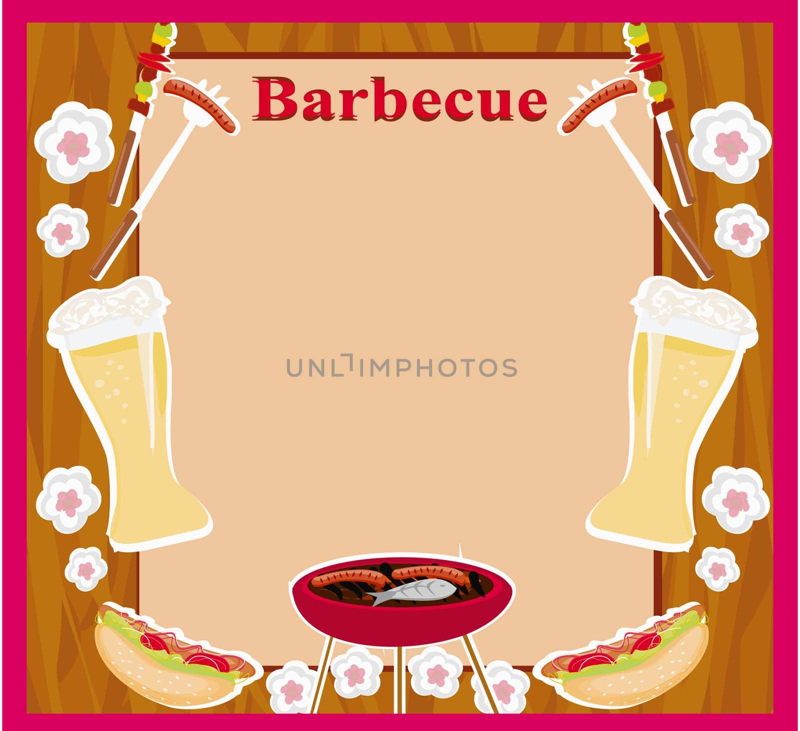 Barbecue Party Invitation
