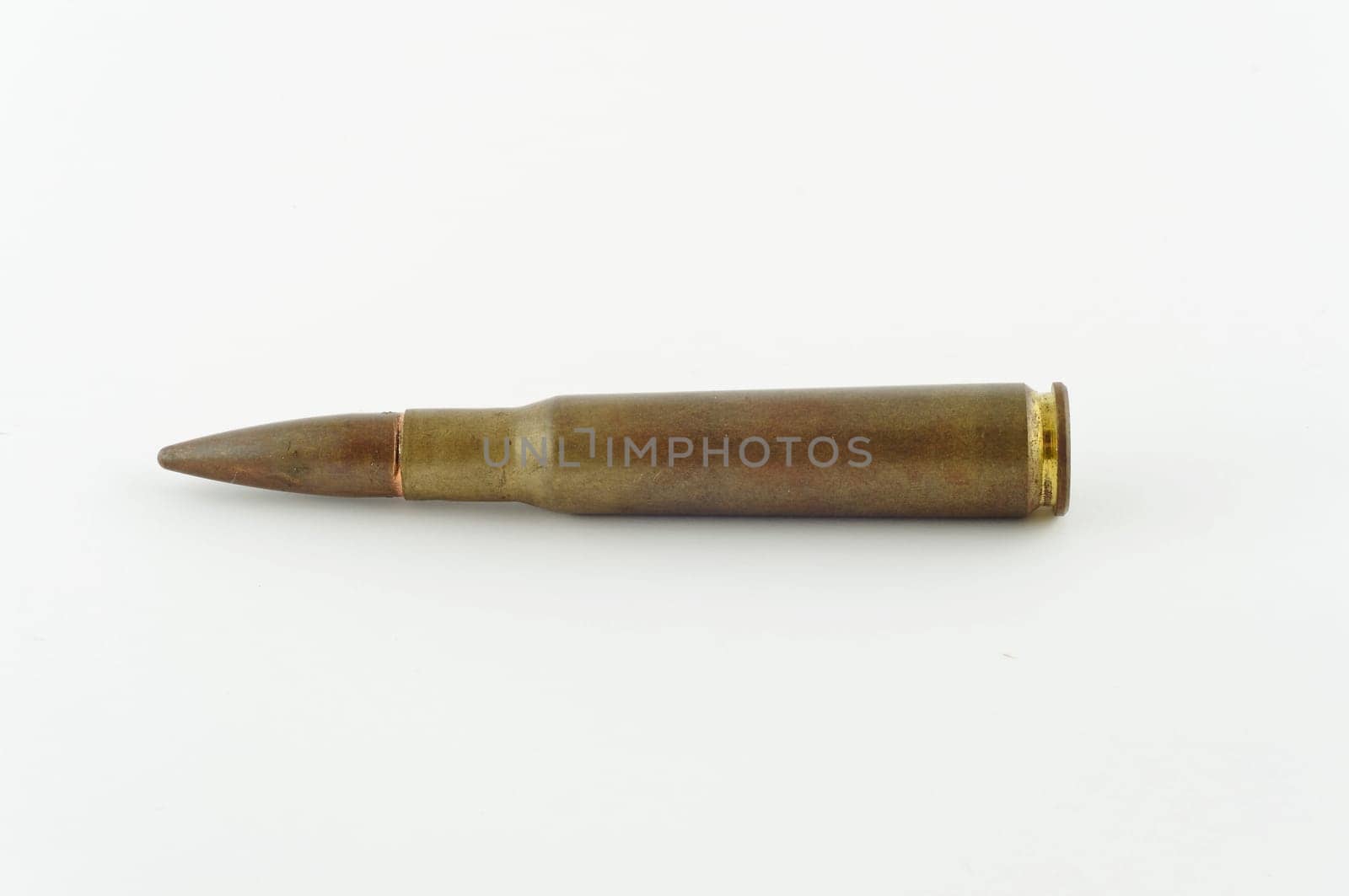 Large cartridge isolated on white