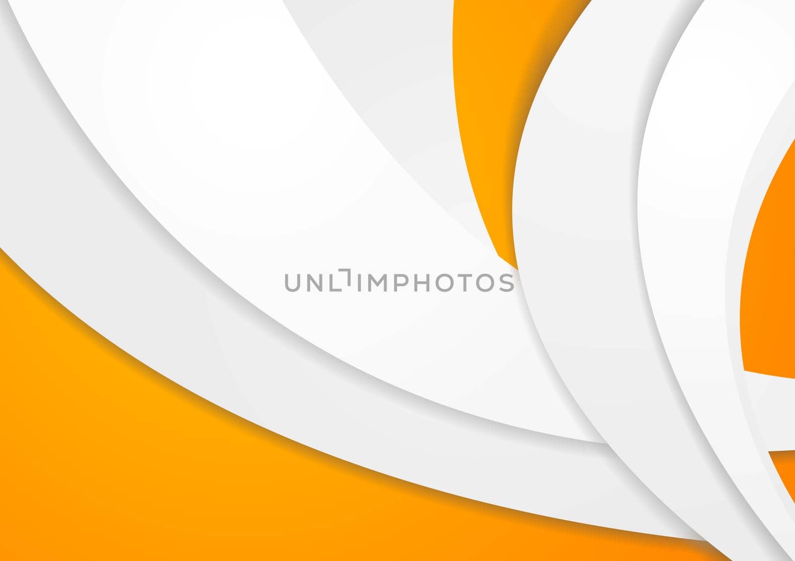 Colourful paper waves vector design