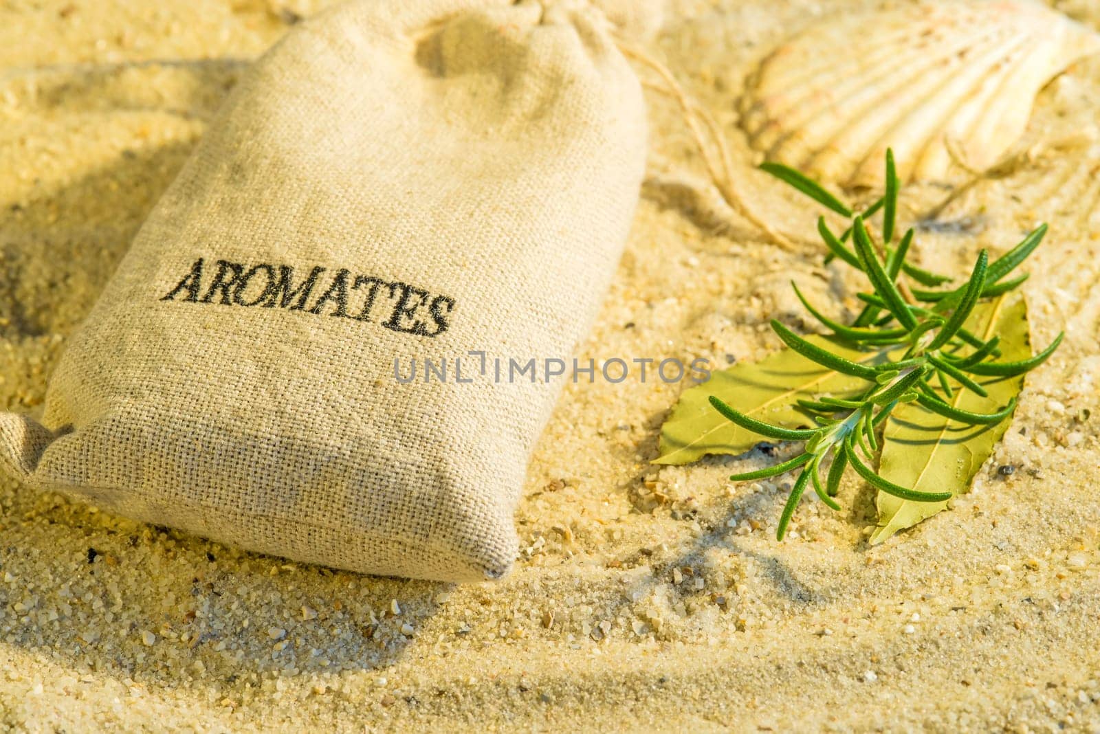 Herbs of Provence on the beach