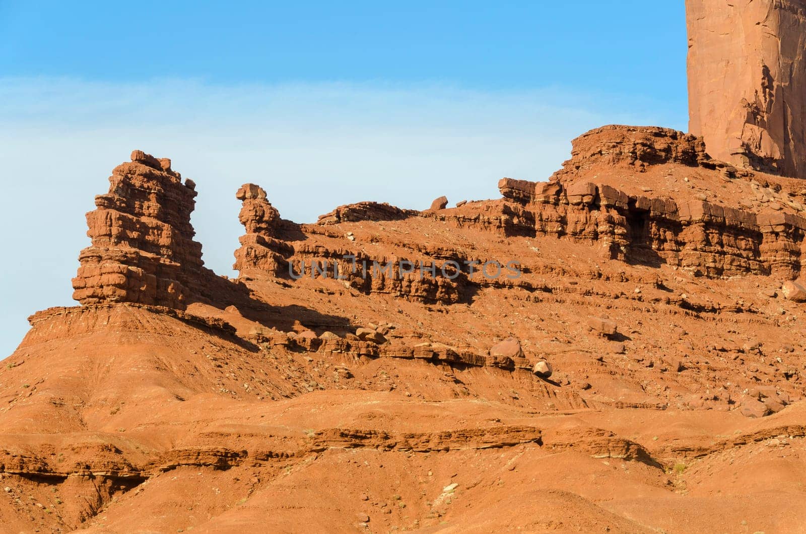 Monument Valley in Utah in the United States of America