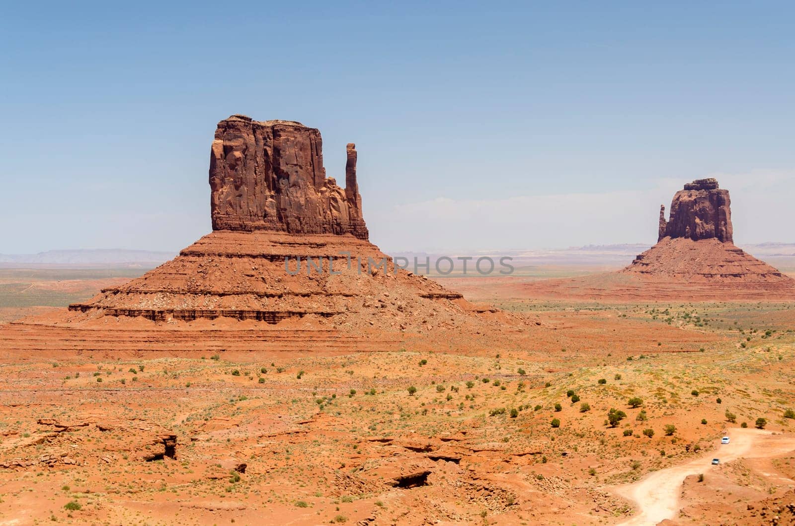 Monument Valley in Utah in the United States of America