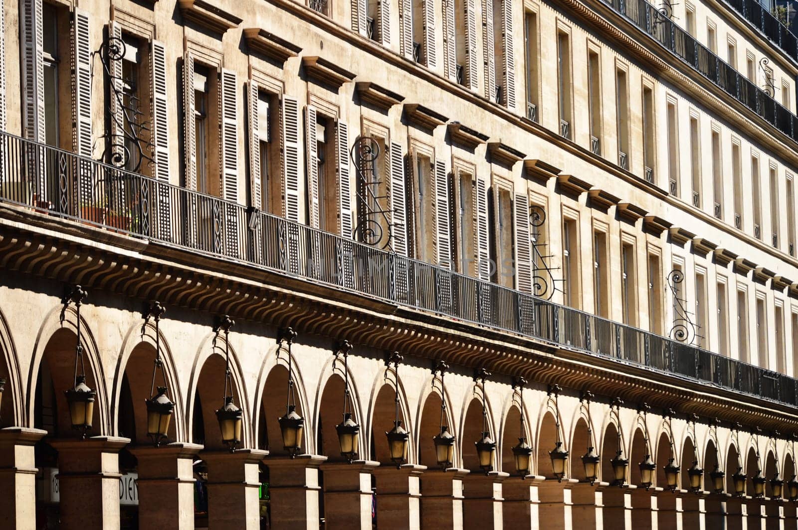Original historic Parisian architecture