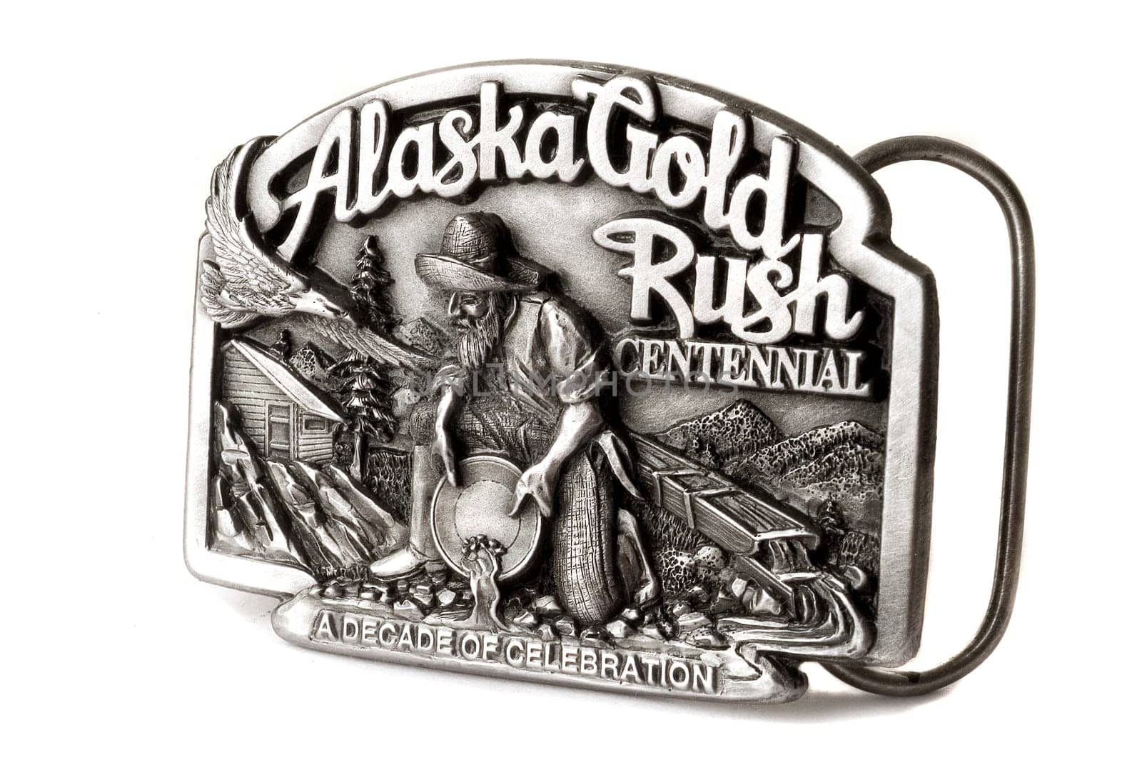 Buckle of Alaska belt