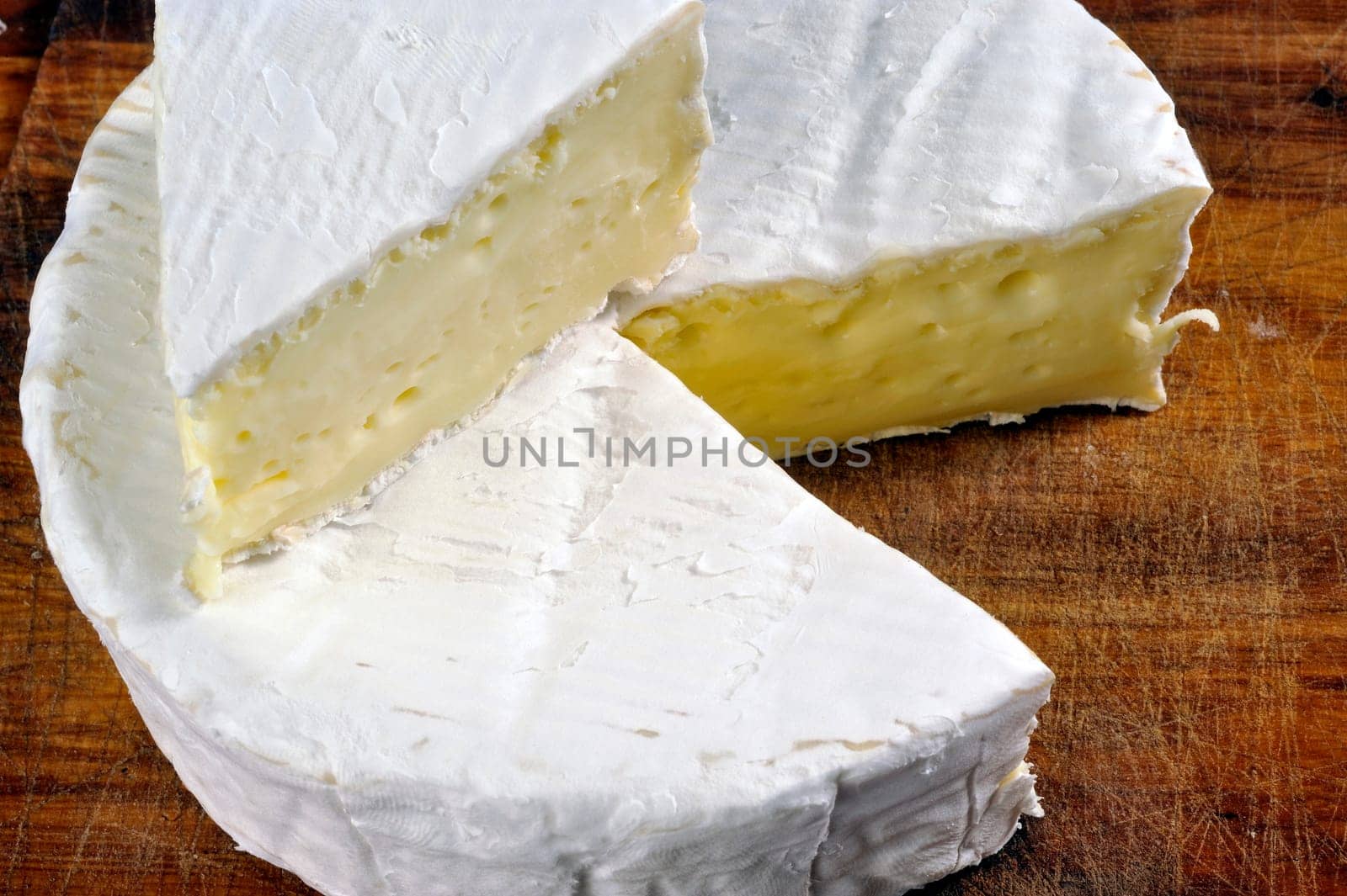 French Camembert cheese of Normandy