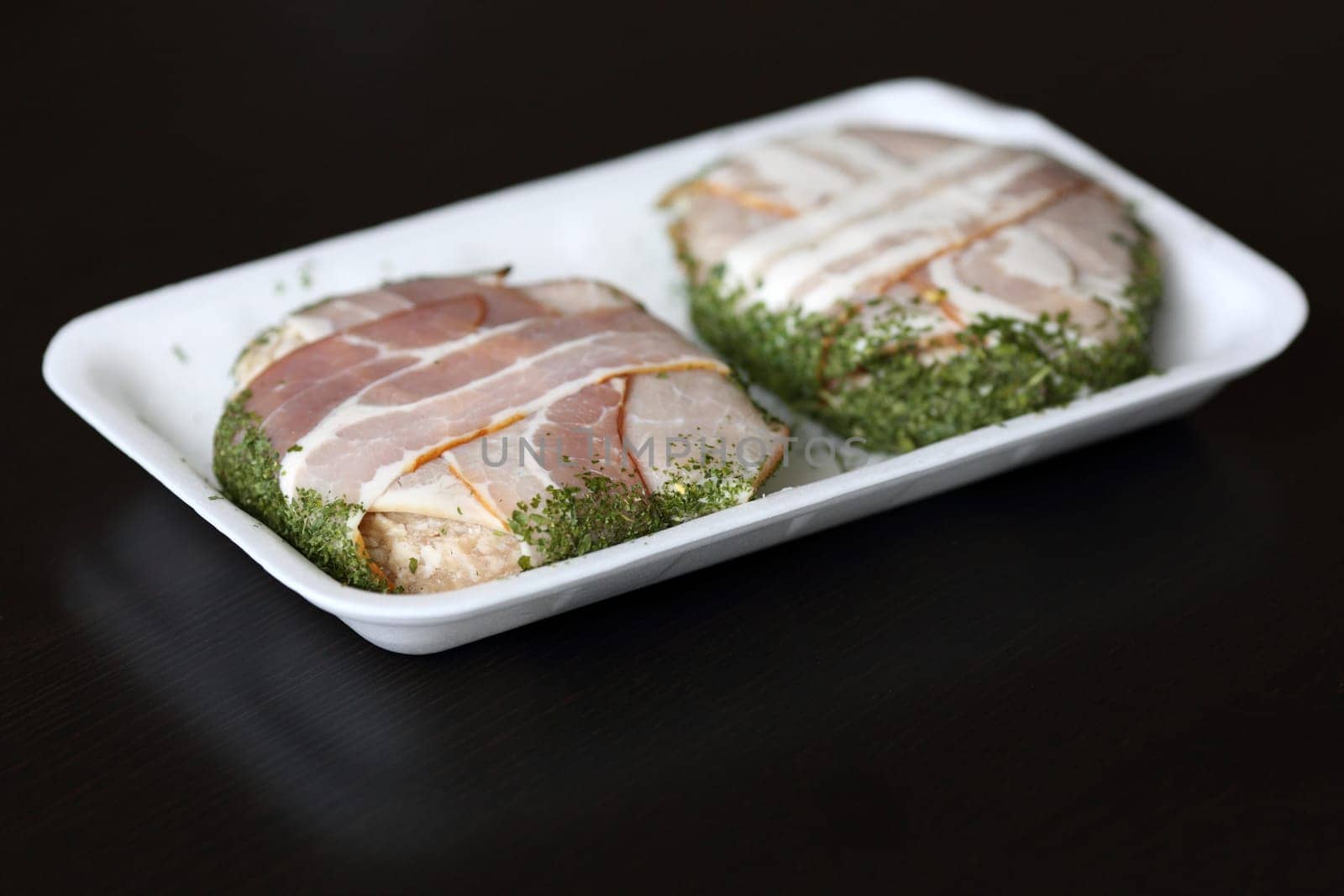 Details of a famous recipe of a savoyard speciality, pave savoyard.